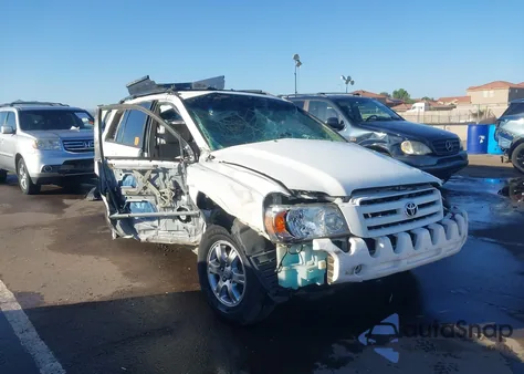 2006 Toyota Highlander V6 from USA, damaged, VIN JTEDP21A360103157